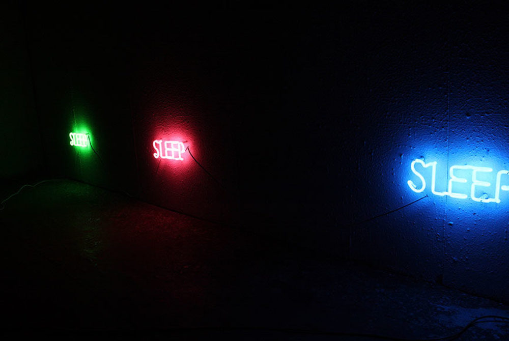 Installation view / Neon light